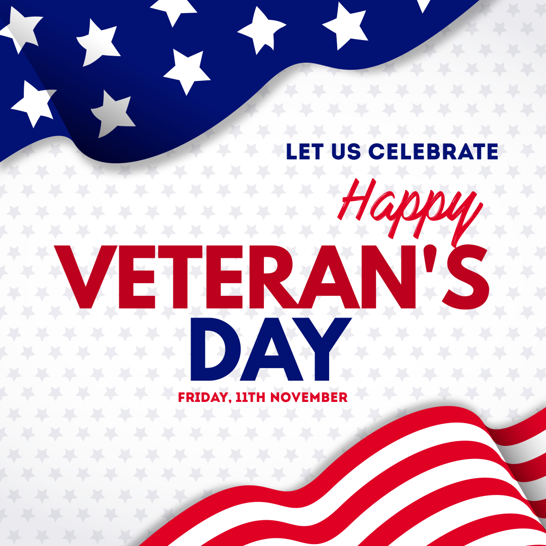 Thank You! All Veterans for Serving Our Country