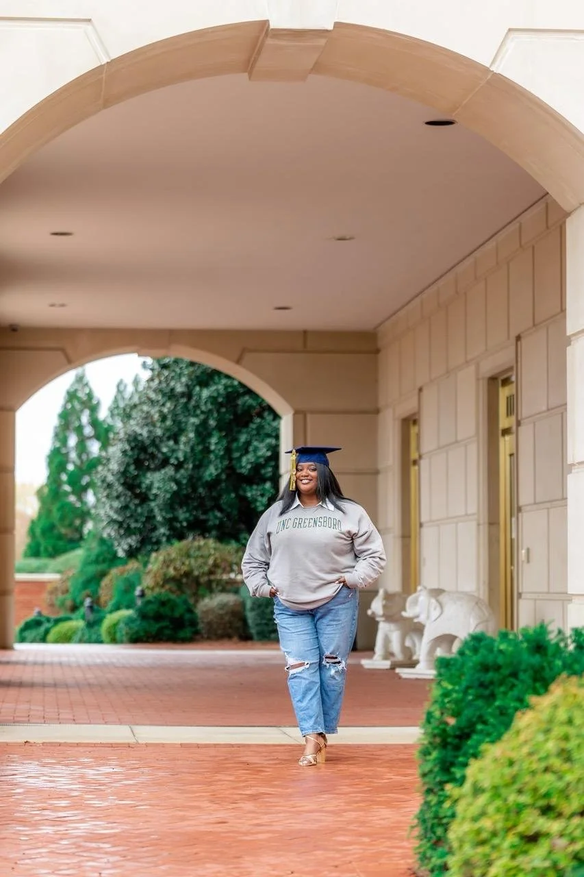 Tene' Caroline Jordan Graduates from UNCG