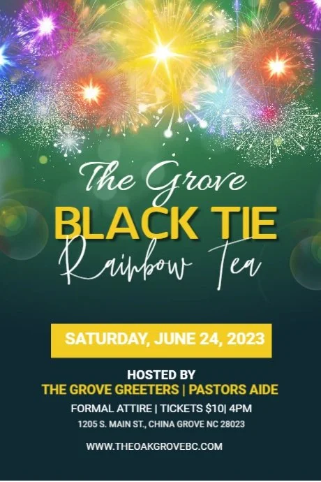 Black Tie Rainbow Tea