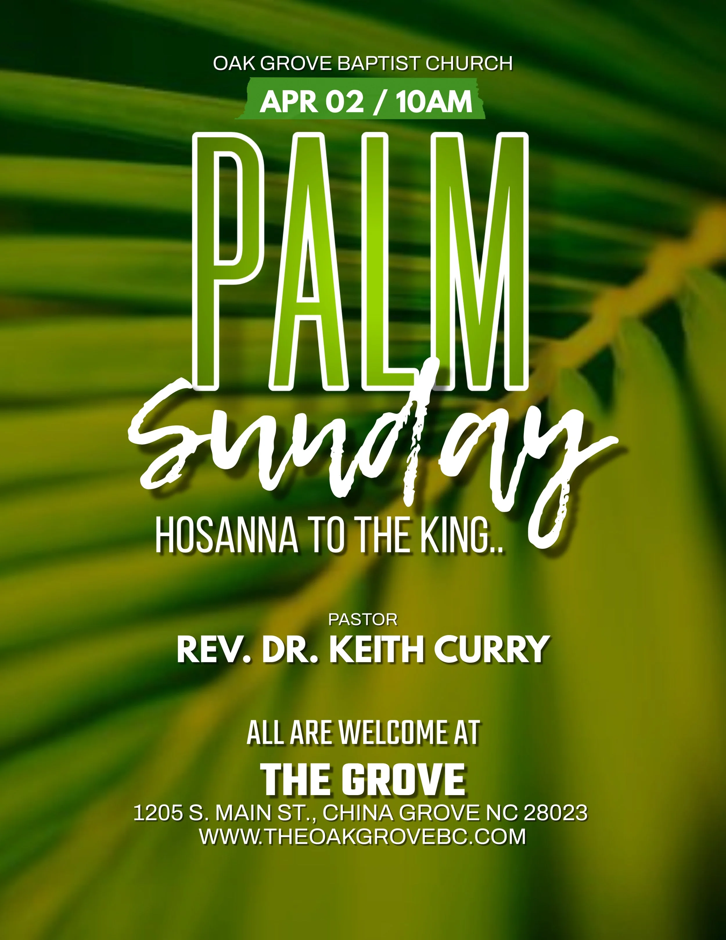 Palm Sunday