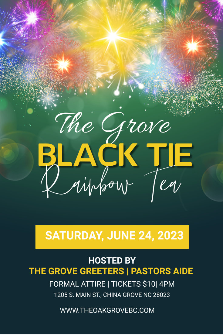 Black-Tie Rainbow Tea
