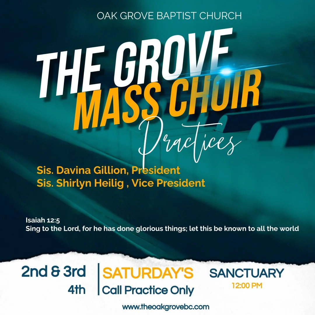The Grove Mass Choir Practice