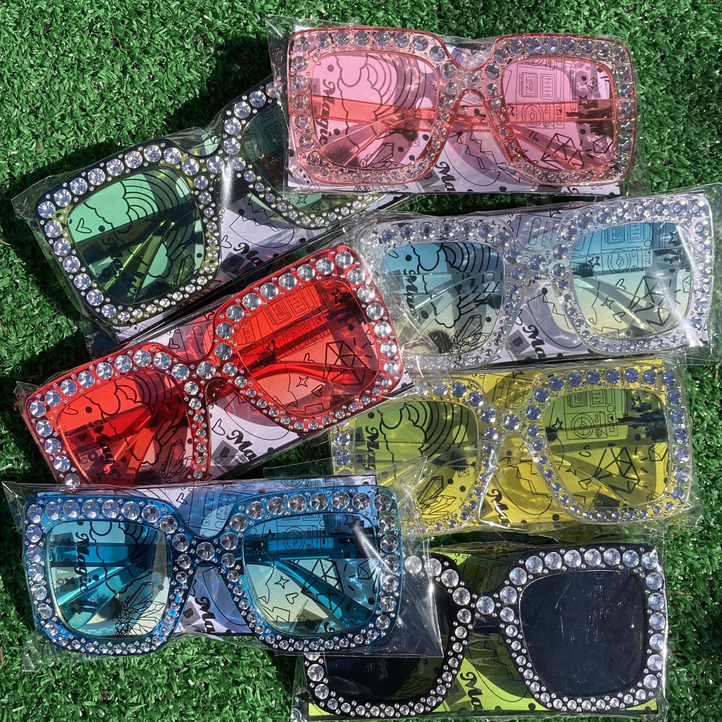 Elton John Sparkly Sunglasses