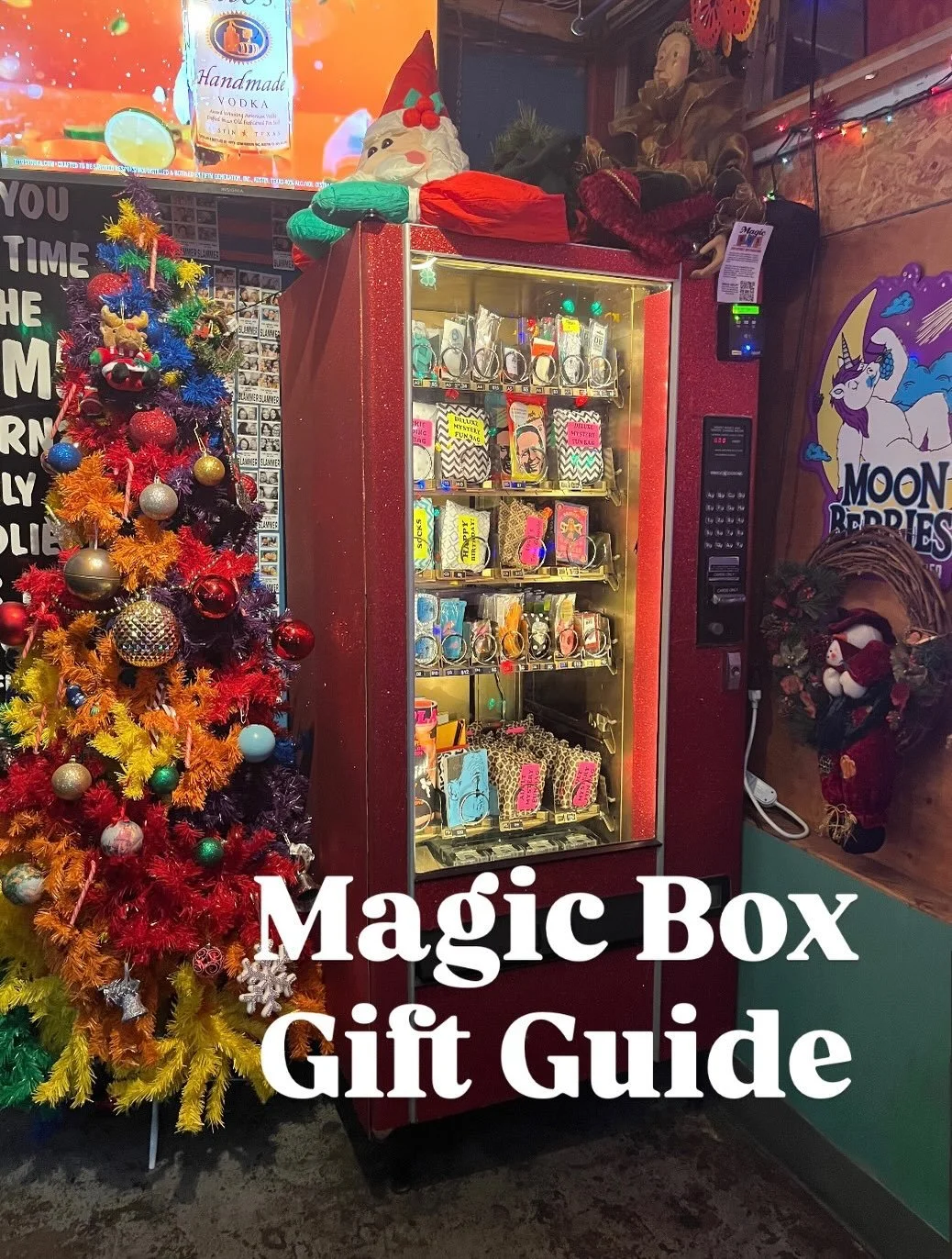Shopping a Magic Box Vending Machine is great for inexpensive White Elephant gifts but maybe you&rsquo;re looking for other items from Magic Box Makers? @babydollresinpdx , maker of the fabulous Dolly Parton pins and @acetroy , maker of fun pop cultu