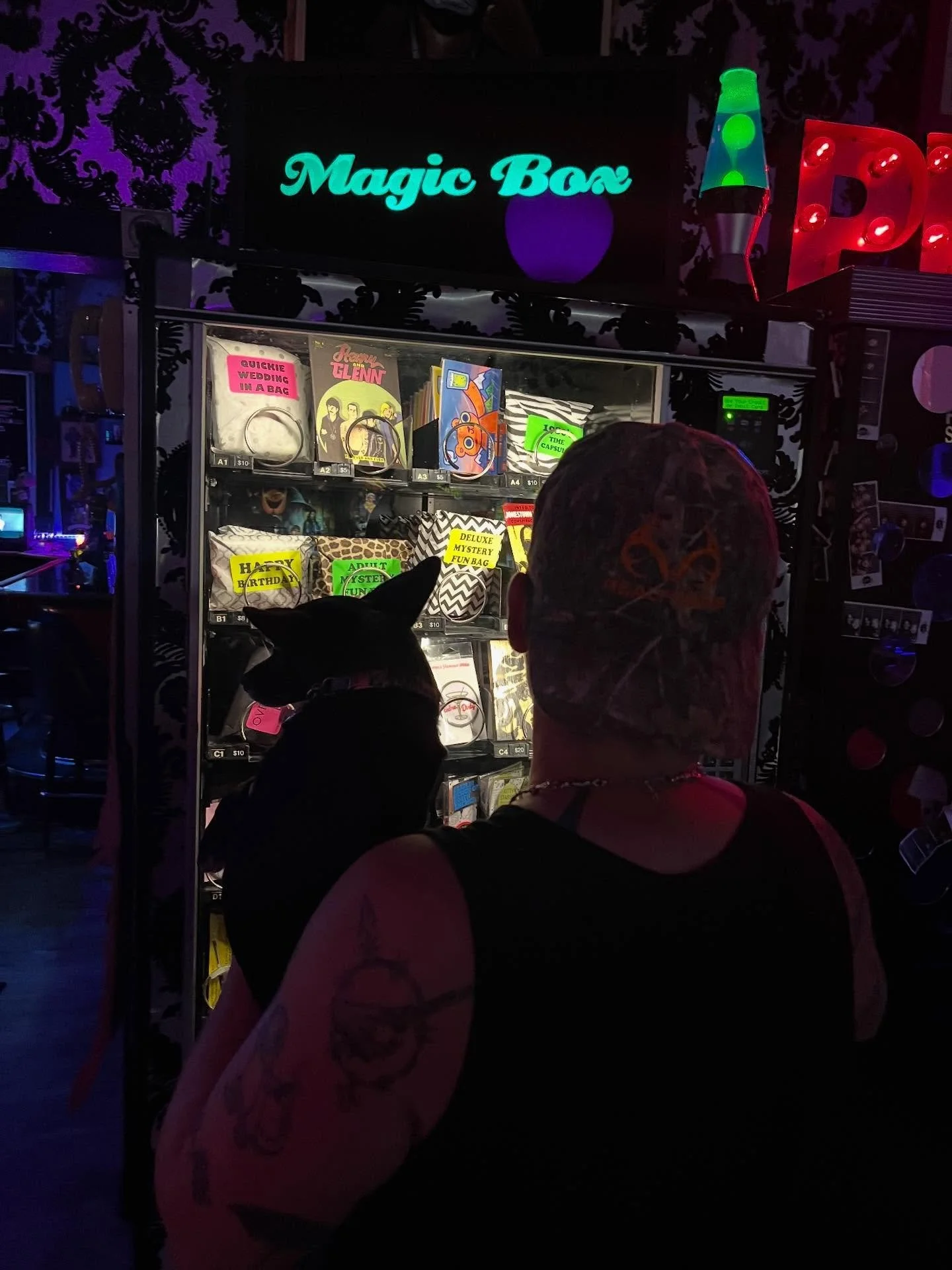 @dotspdx is having their Bloody Valentine VHS Swap &amp; Market begins tonight at 6 PM. @hels.pyre will be playing music at 8 PM and the first ever @dotspdx shitty bachelorx auction will be starting at 9 PM. Should be fun!