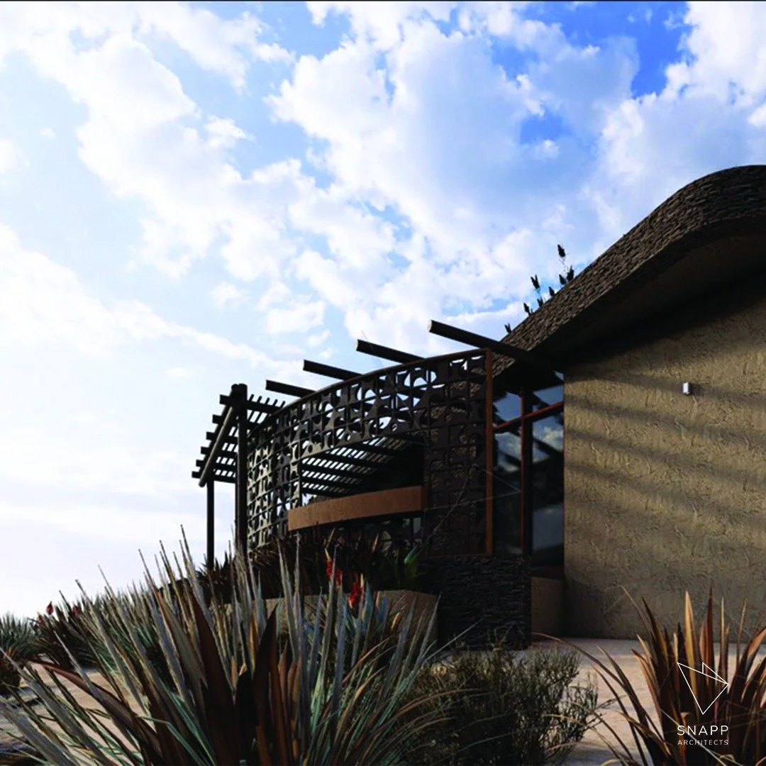 Not just a pretty fa&ccedil;ade, the art of balancing privacy, ventilation, and light. Perforated screens regulate light, reduce heat, and redefine spatial quality. 

#balance #design #screens #functionality #context #venaculararchitecture #architect