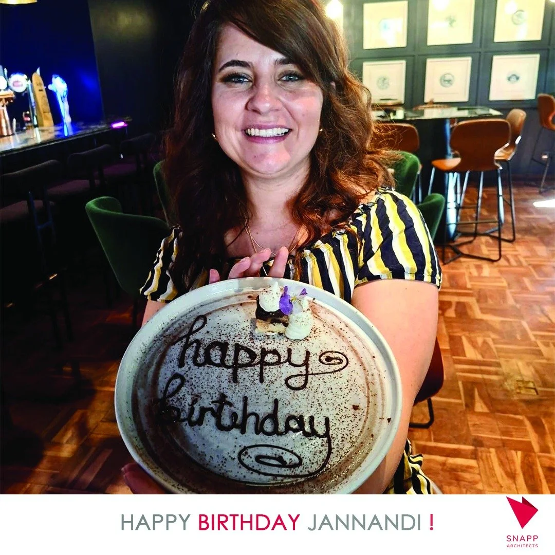 On behalf of the entire team, we would like to extend our heartfelt belated birthday wishes to Jannandi, the Gauteng Regional Manager at SNAPP. 
We hope your celebration on the 21st of December was filled with joy and surrounded by warmth, and that t