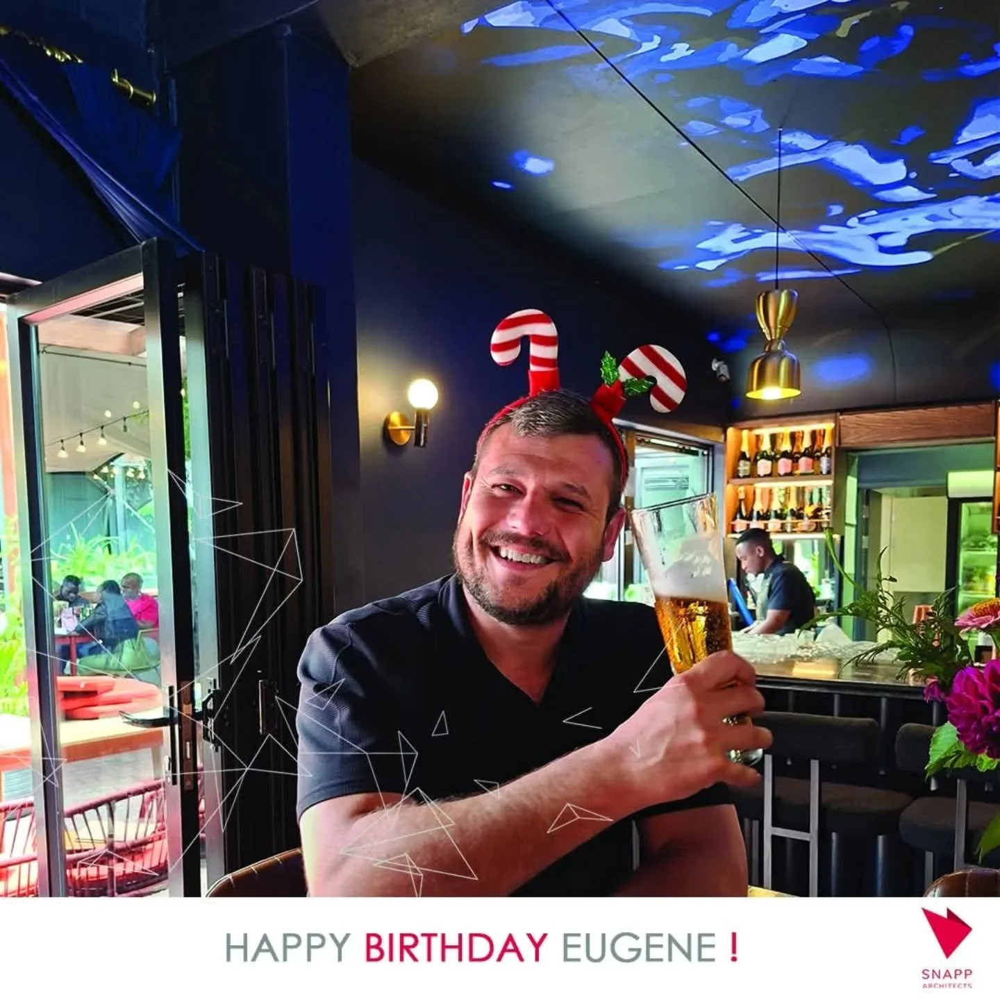 Happy birthday to a SNAPPY with a flair for architectural details, project administration and wizardry in Revit. Eugene, you&rsquo;re known not just for your work, but for those signature fist-bump greetings that brighten everyone&rsquo;s day. Wishin