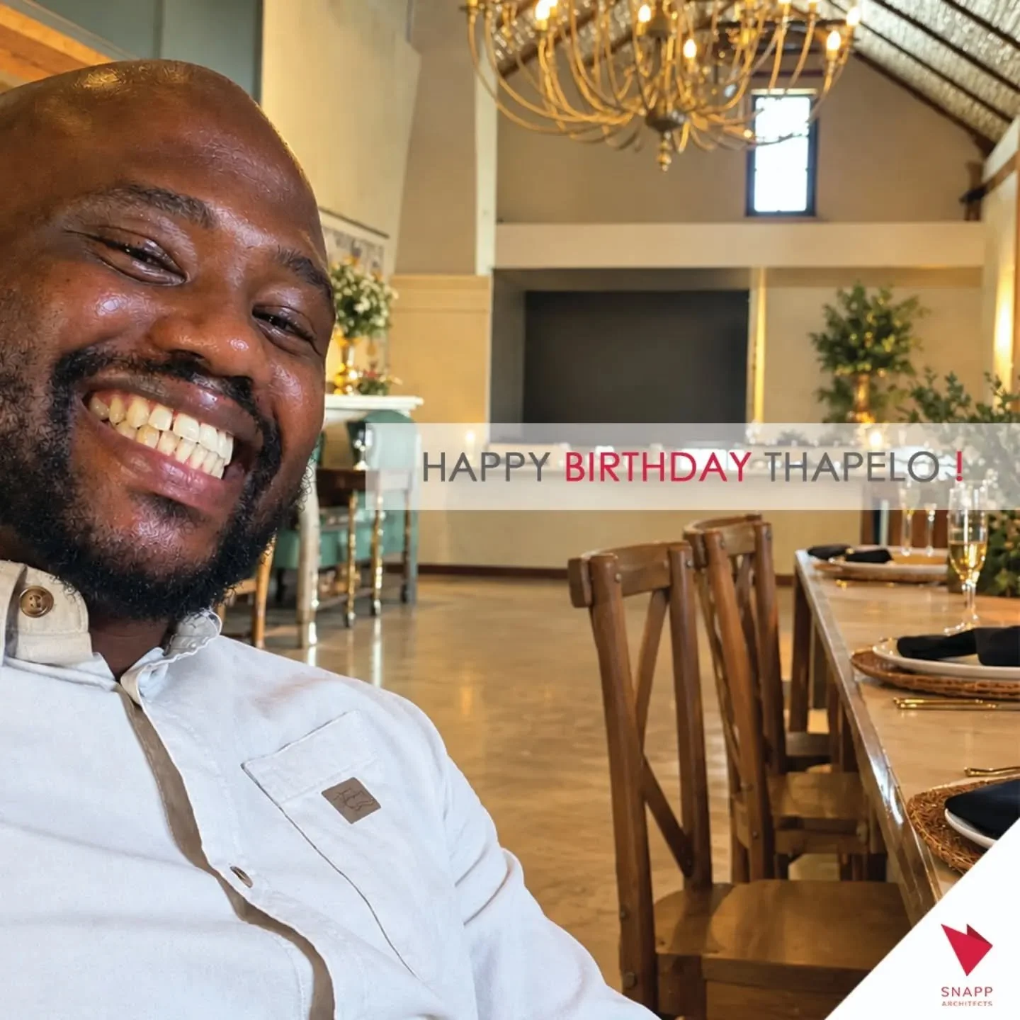 Happy Birthday to Thapelo Mpe!!

Thank you for being such a positive energy in the office and a fearless force to be reckoned with on site!&nbsp;👷🏽&zwj;♂️💪🏽

We hope you have an amazing day ahead, filled with good vibes, great memories and plenty