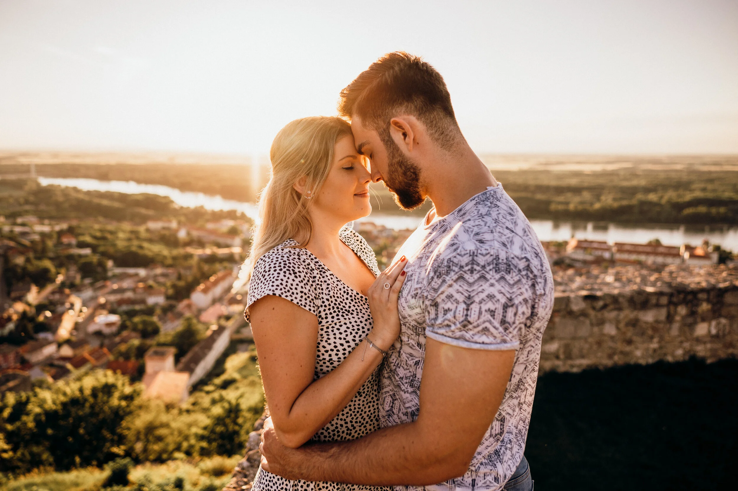 Lisa x Fabian - Sunset in Hainburg