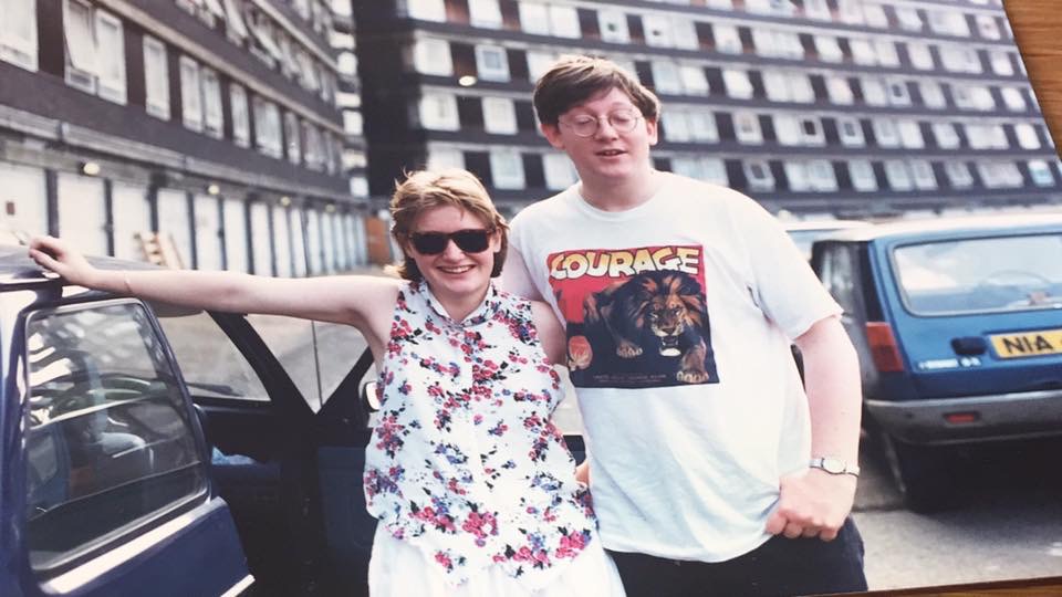 George and I, how I loved that top!