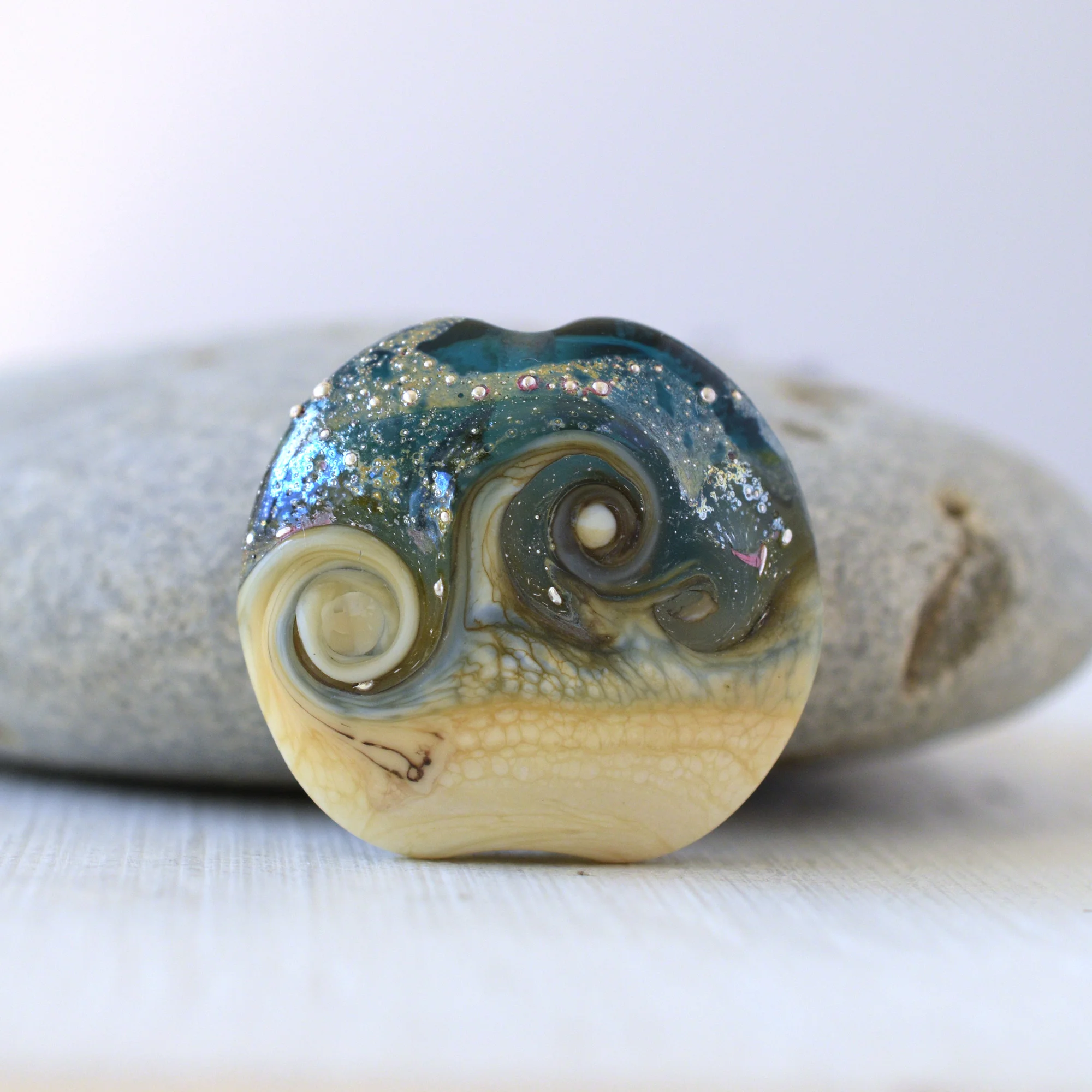 Dark-Teal-Organic-Lampwork-Bead-1474-Front.jpg