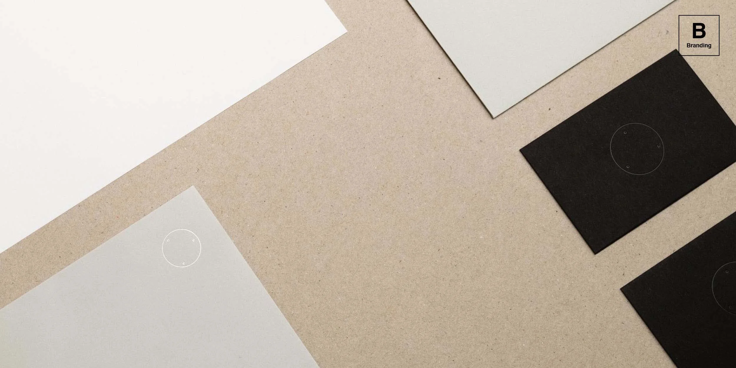 Stationery for architectural design studio 