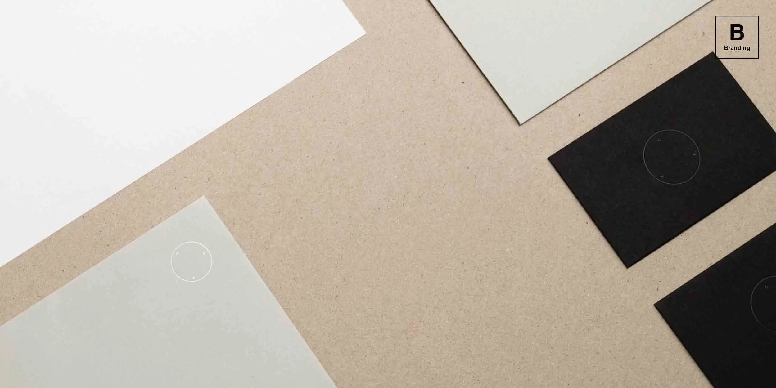 Stationery for architectural design studio 
