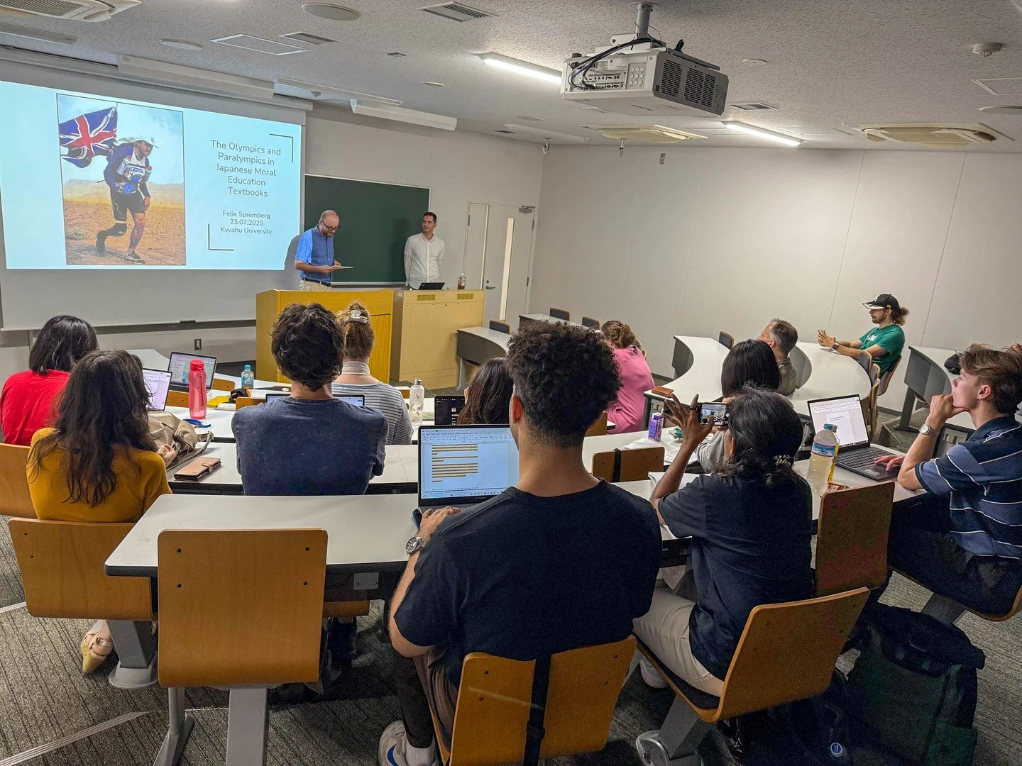 The IMAP community thanks Dr. Felix Spremberg, Postdoctoral Fellow at Ghent University, for his lecture the Olympics and Paralympics in Japanese Moral Education Textbooks. We look forward to future developments in his research as he continues explori