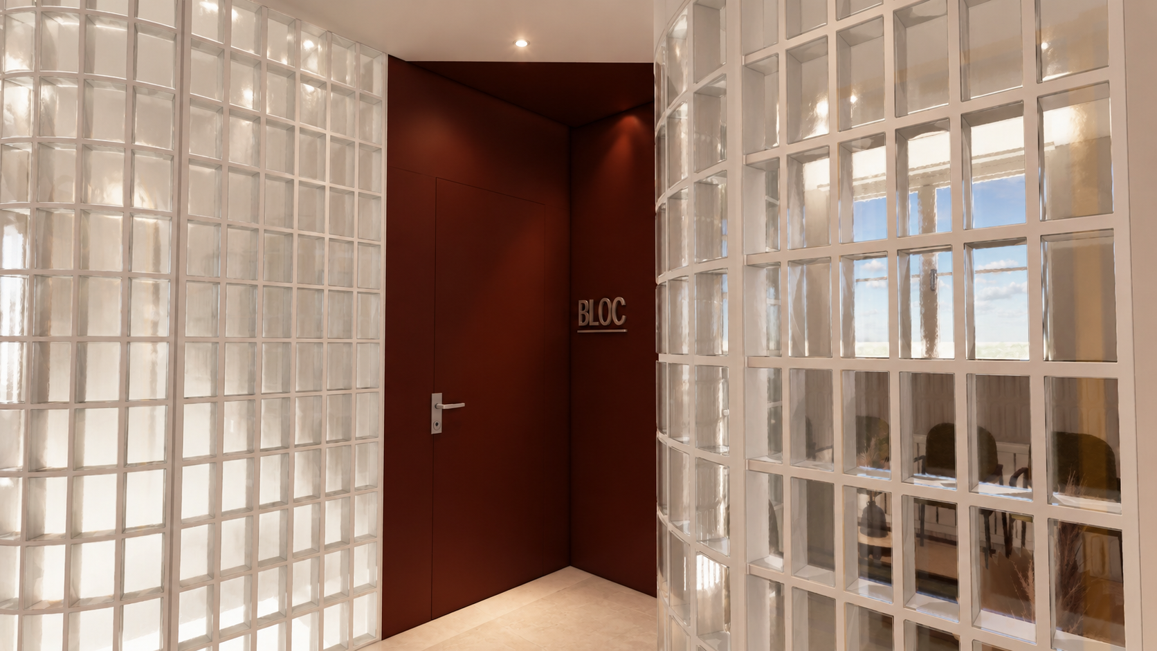 Couloir moderne avec porte BLOC.png