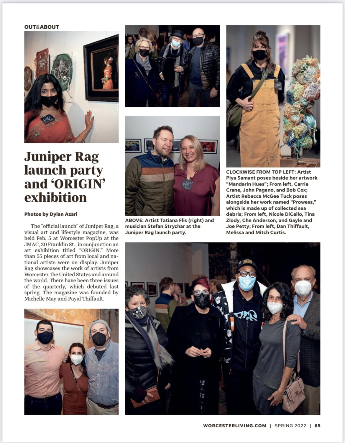 On the pages of Worcester Living Magazine