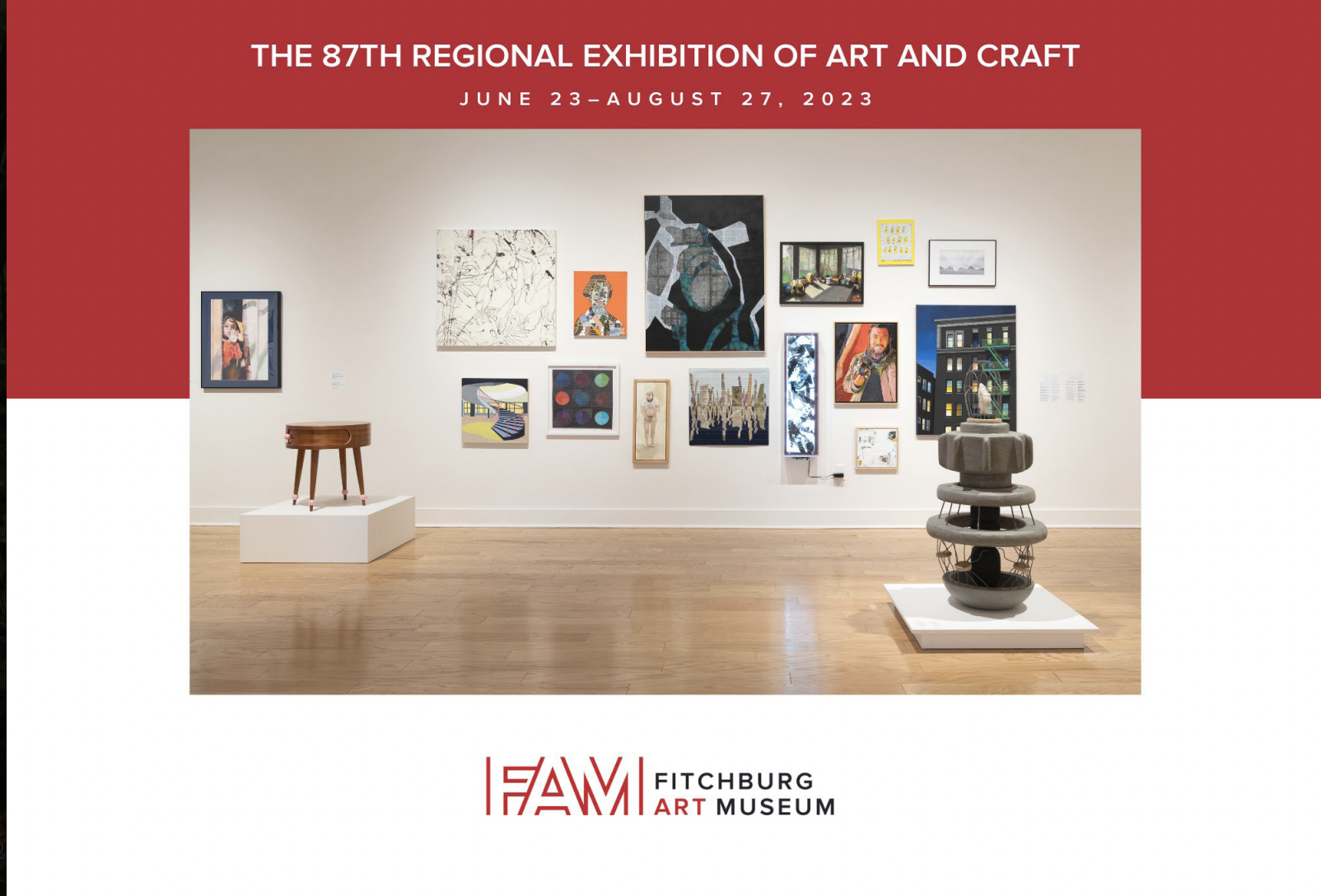 This summer "Prowess" and "Incompatible Discord" will be on display in the Fitchburg Art Museum