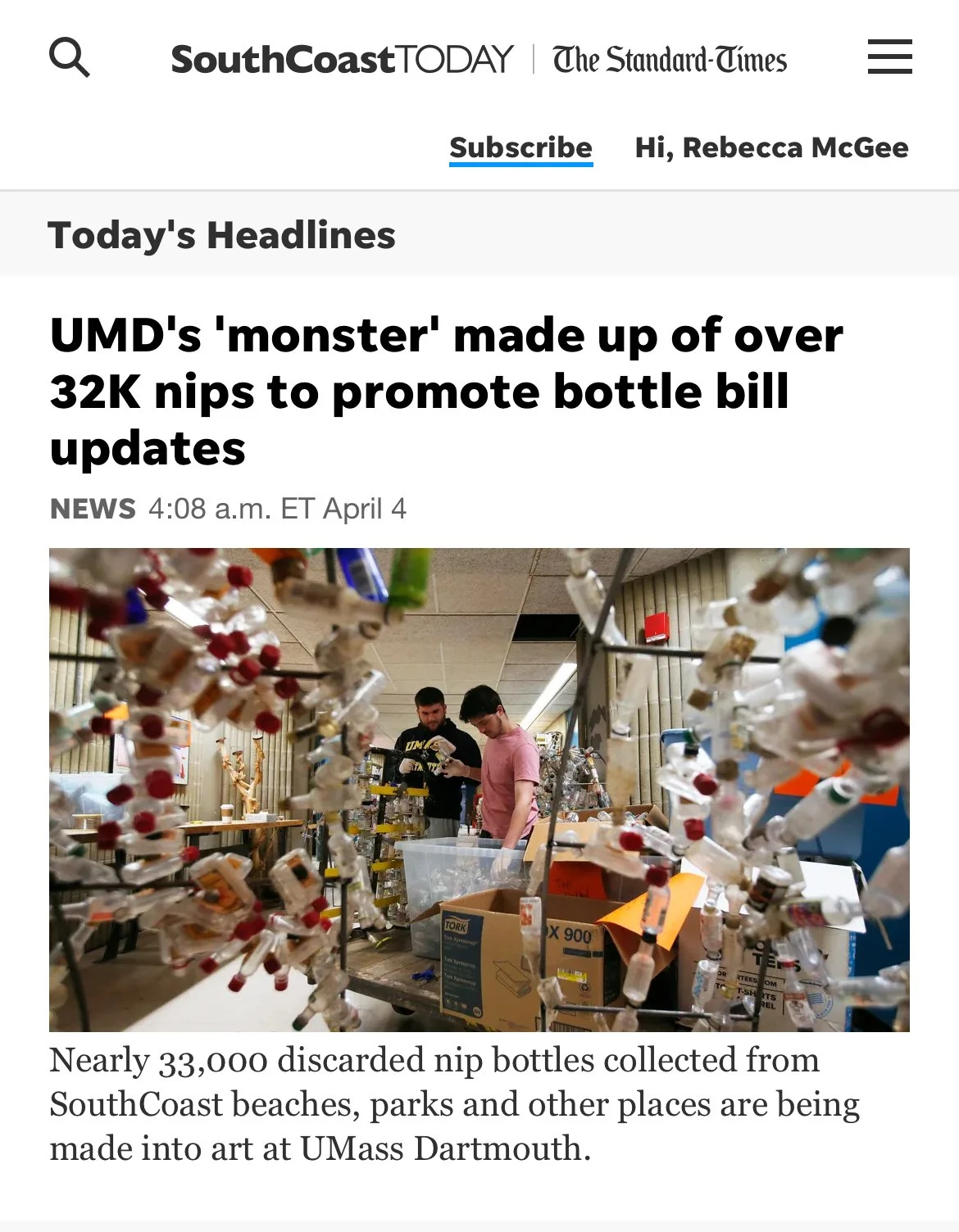 Sculpture Monster:  Creature from the Plasticine Era is in the news again!! 