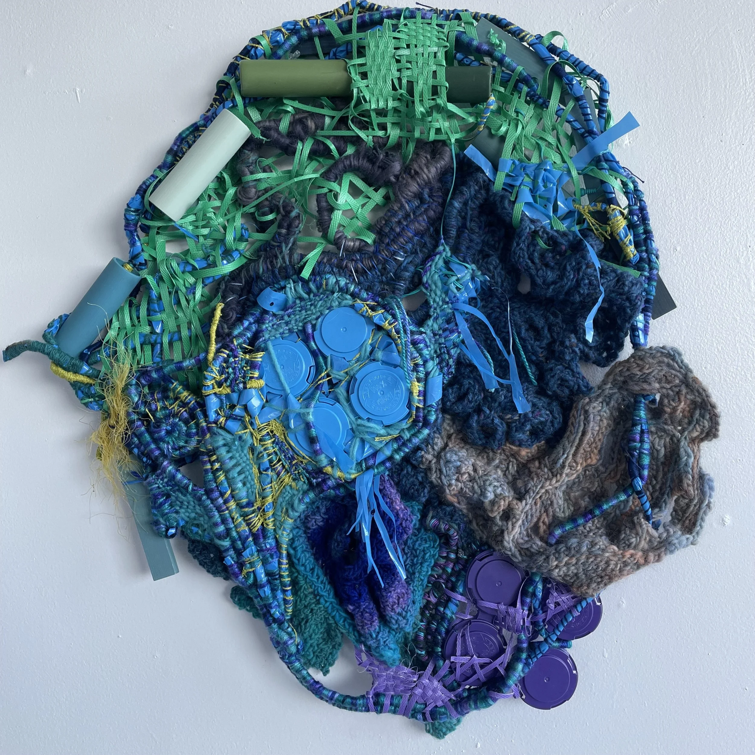 Weaving in 3D led by Jeffrey Nowlin and Rebecca McGee Tuck