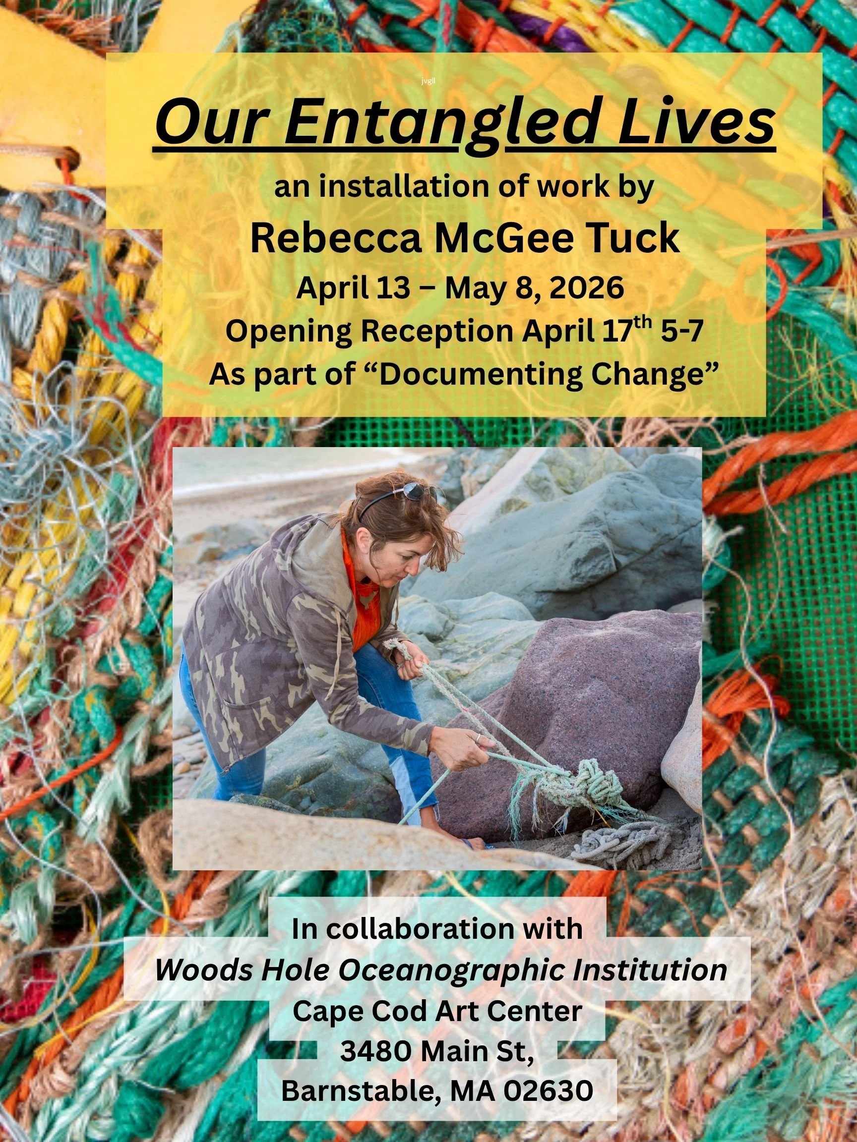 “Our Entangled Lives” an installation of work by Rebecca McGee Tuck