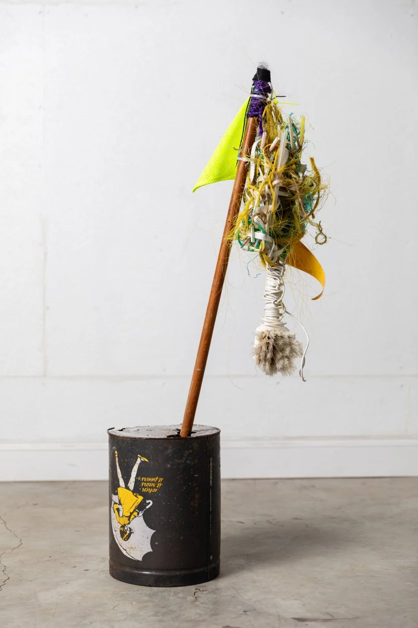 RebeccaMcGee_Tuck_HighFlyer_2025_collectedoceandebris_48x18x16” .jpg