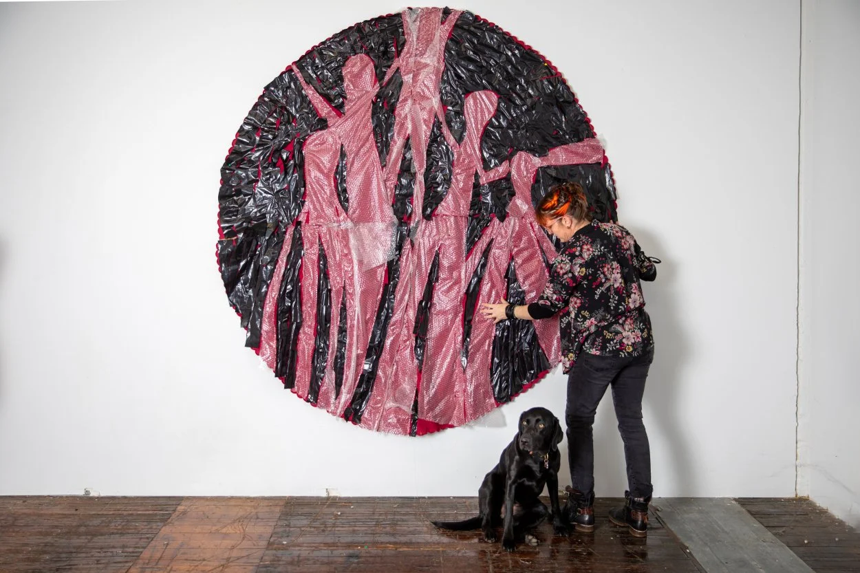 Fiber Art/Recycled Textile Work