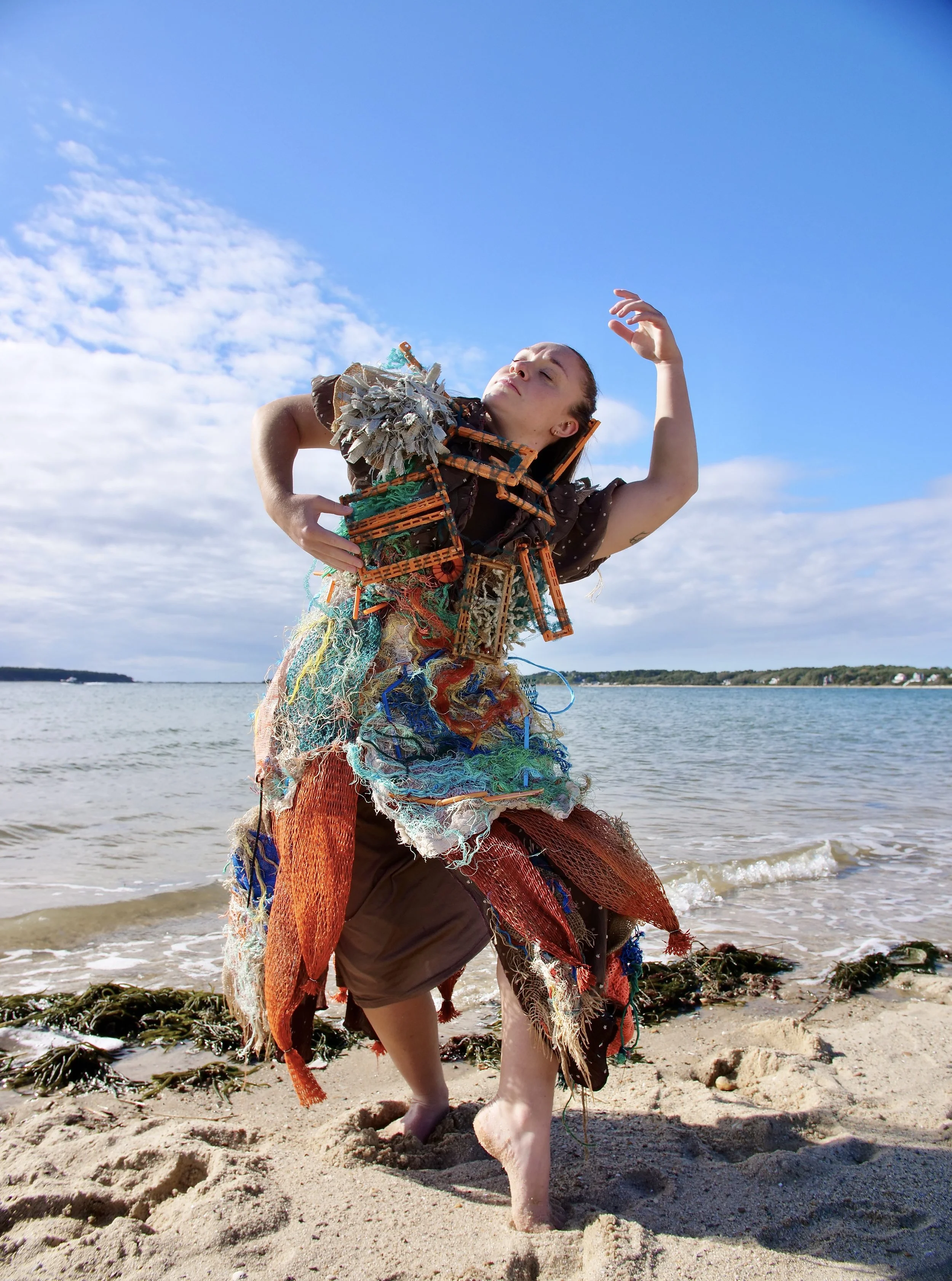 "The Nor'easter" worn as part of "Bycatch" dance performance by Liquid Spine
