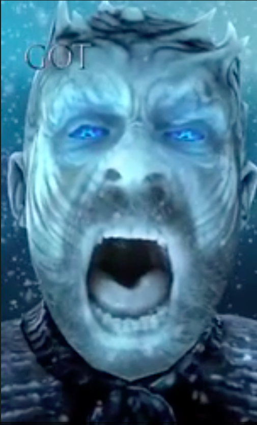 Game of Thrones S7 Night King Camera Effect
