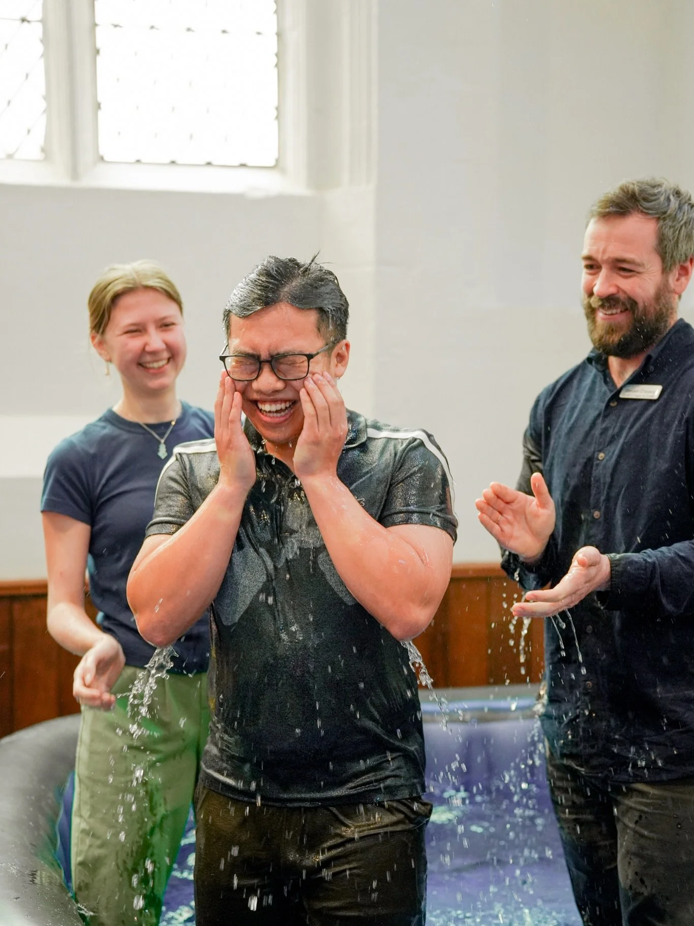 These pictures say it all. SO MUCH JOY! It was amazing to baptise four people last Sunday &ndash; to hear how God has been working in their lives and to celebrate their new life in Jesus.

#baptism #joy #jesus #htcambridge