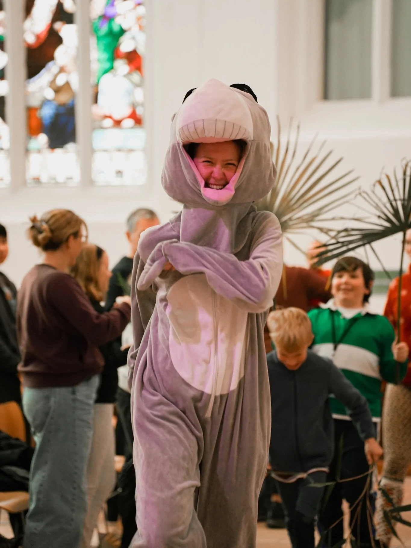 Our kids loved taking part in our annual Palm Sunday procession round the church feat. lots of foliage and a dressed up donkey! As we prepare to walk with Jesus on his journey to the cross this week, we hope these photos are a joyful reminder to make
