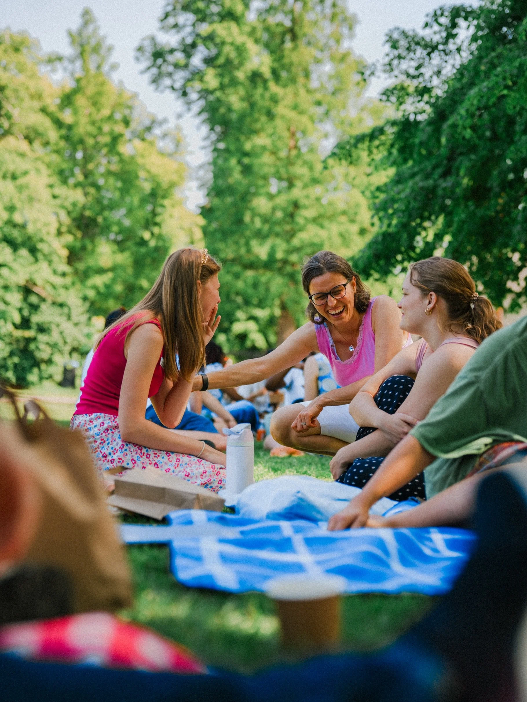 We LOVE our annual tradition of heading to Jesus Green for whole-church picnics on Sundays during the summer hols. With sunshine, time for extended conversations, games, and lots of laughter, it&rsquo;s always a great time. Why not join us (BYO picni