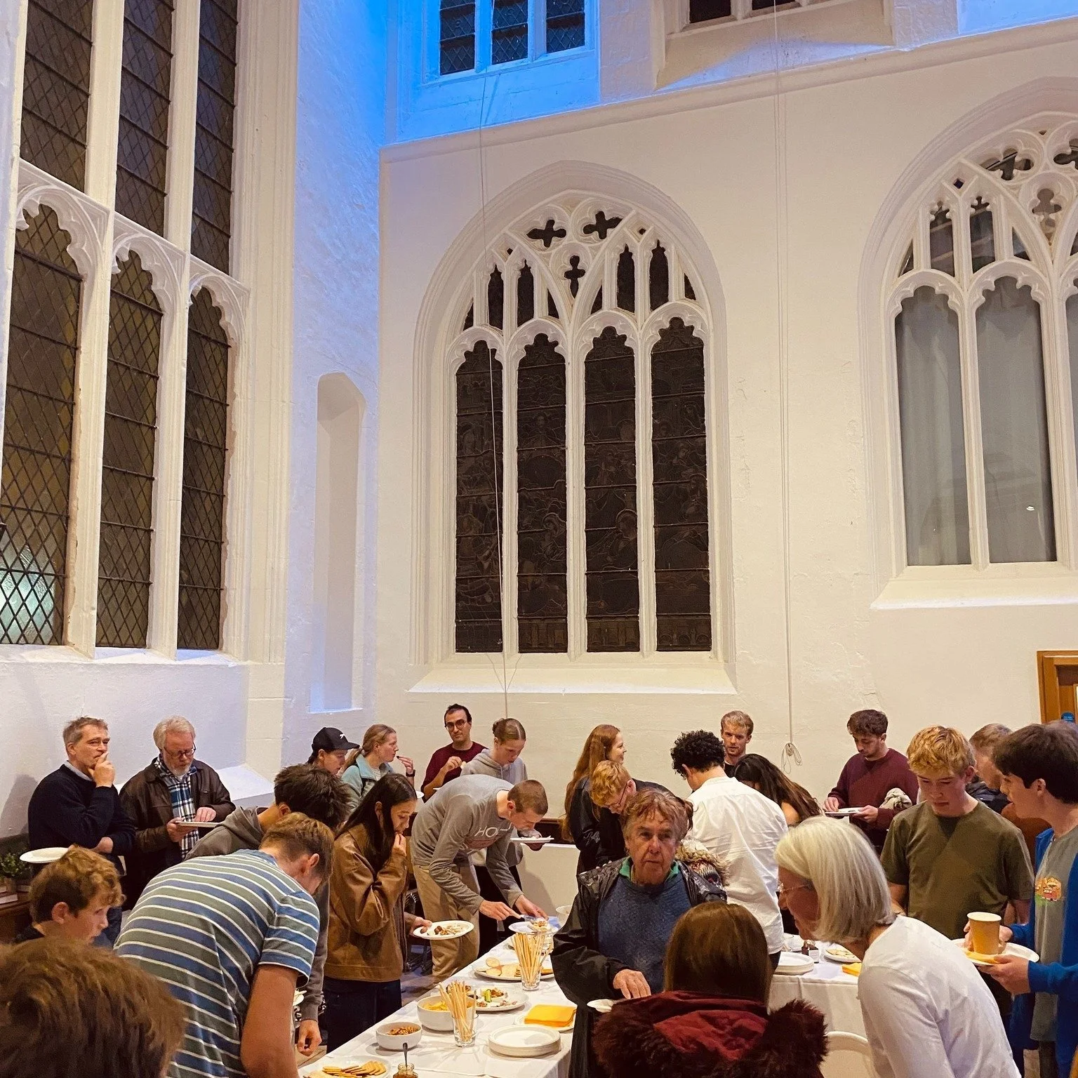 We had such a great time hanging out after the 5:30 service last Sunday! 🙌

 #htcambridge #churchfamily