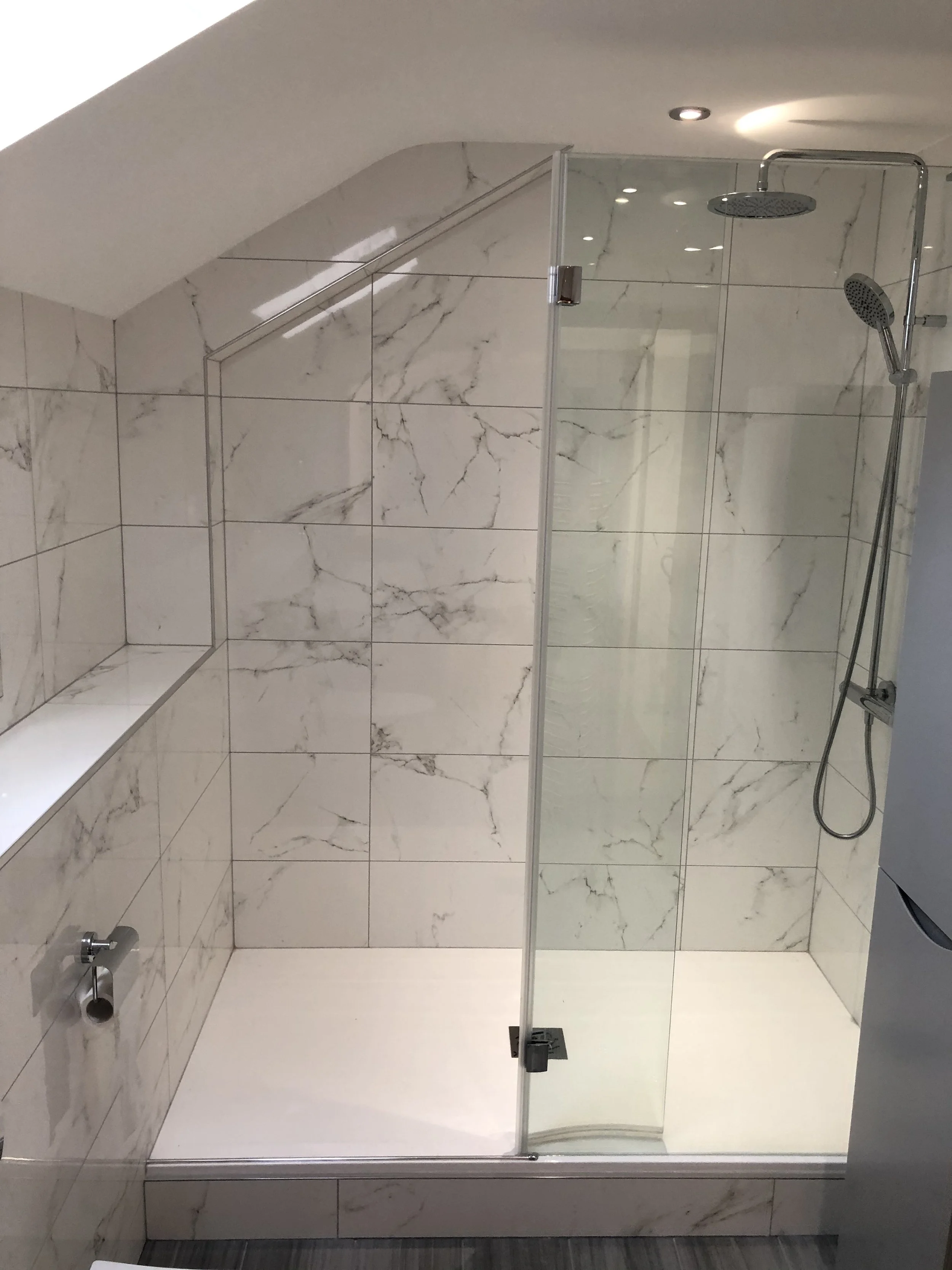 Walk in showers
