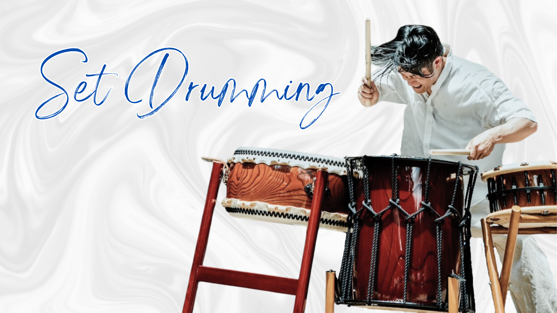 Online Taiko Lesson Set drumming