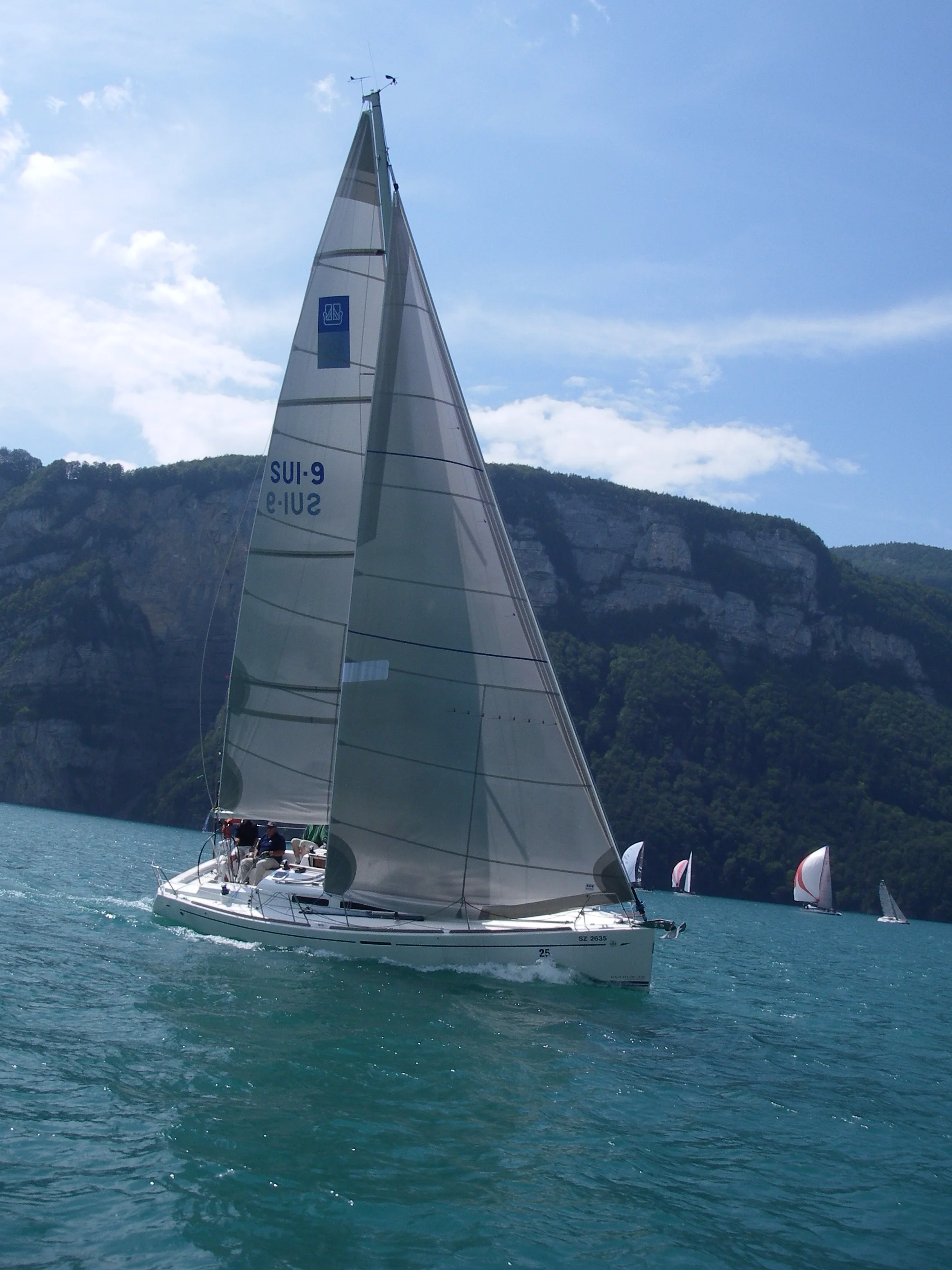 Dufour 34: mit Rollreffgenua