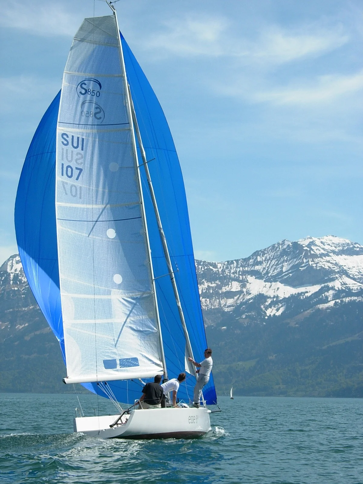 Esse 850: unter Gennaker