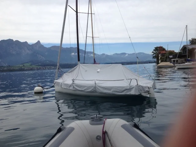 J/70: Voll-Persenning