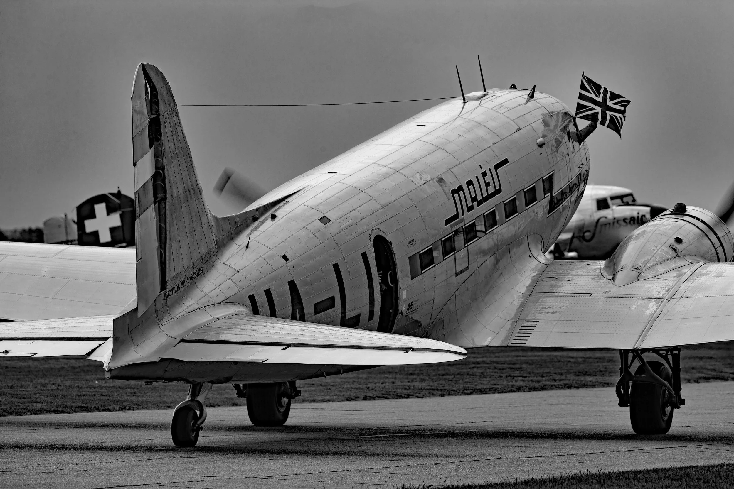 A journey back in time.Duxford 4th June 2019. Photo: Peter Hampson.