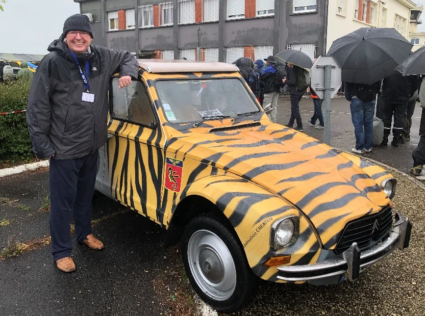 Photo: Peter H and his new car? Debbie Riley.