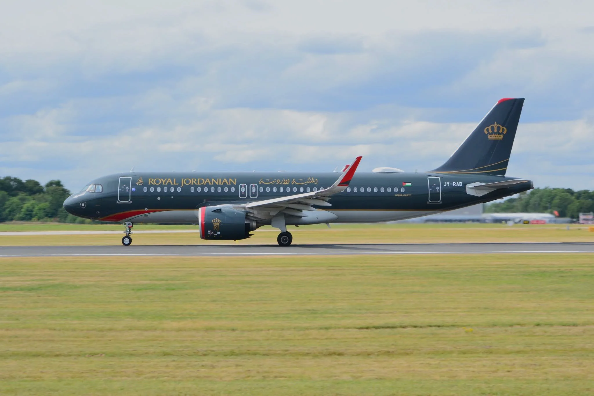 29th July 2026 - Royal Jordanian A320 JY-RAB.  Pjhoto: Mike Obern