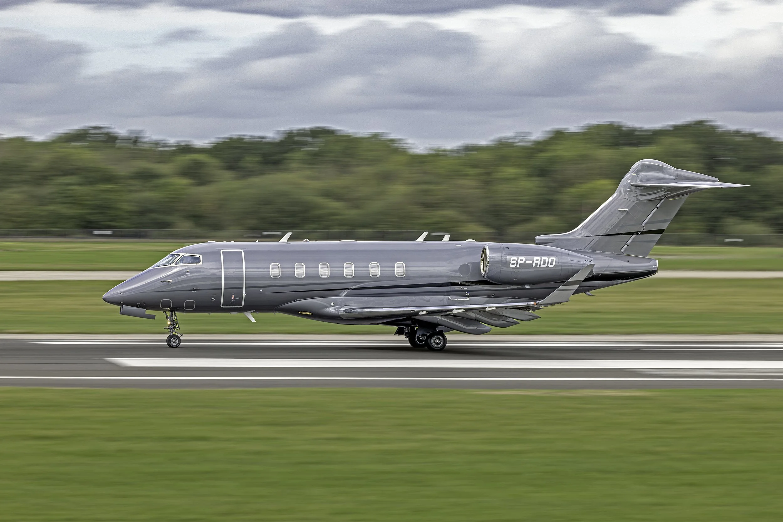 7th September 2026 - Jet Story Bombardier Challenger 3500 SP-RDO was photographed by Paul Bailey departing to Warsaw