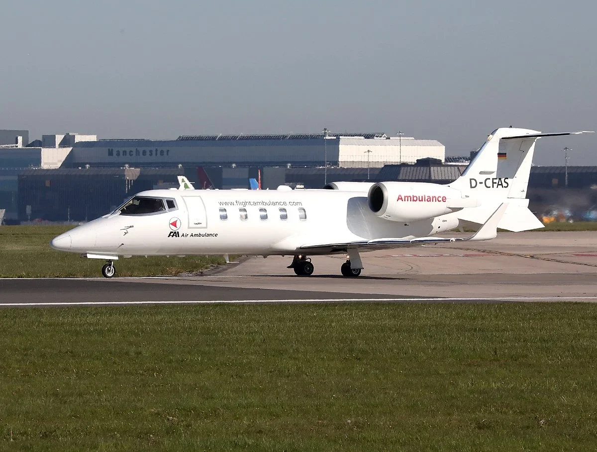 24th April 2026 - FAI Air Ambulance Learjet 60XR D-CFAS was photographed by Steve Seal departing for Funchal today.  The aircraft had arrived yesterday from Kefalonia 