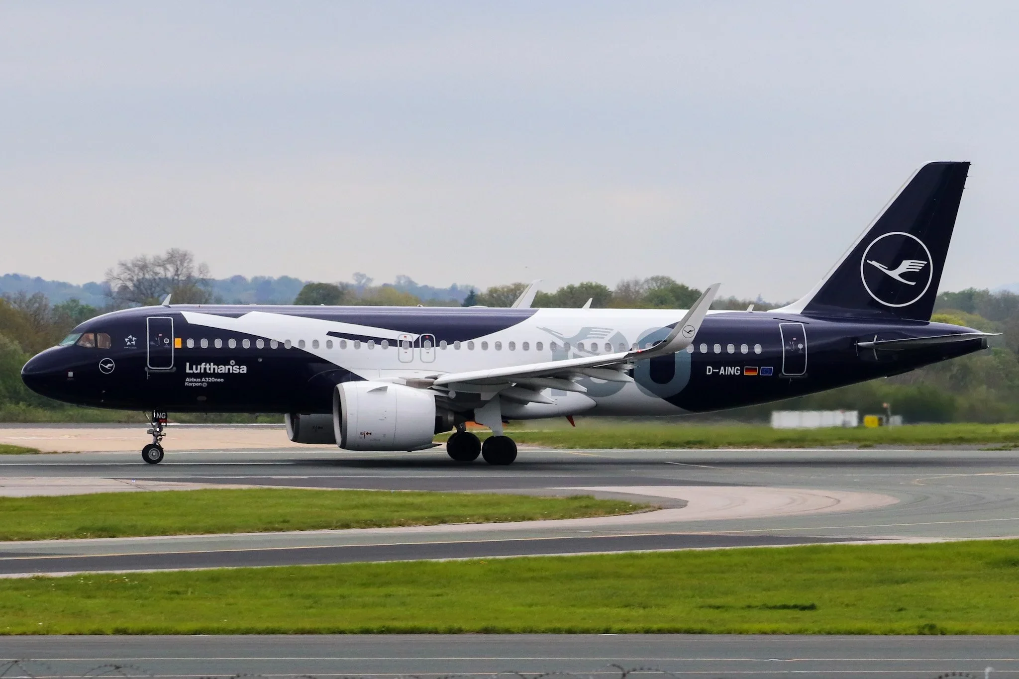 28th April 2026 - Lufthansa A320N D-AING (100th Anniversary Livery).  Photo: Hannah Nicholls