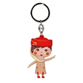 Emirates Little Travellers Cabin Crew Keyring - Bessie £6 Online.jpg