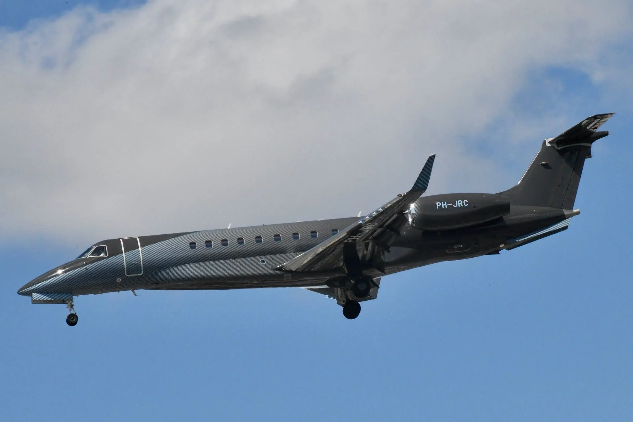 30th July 2026 - Embraer Legacy 600 PH-JRC on short final for 23R.  Photo: Liam McManus