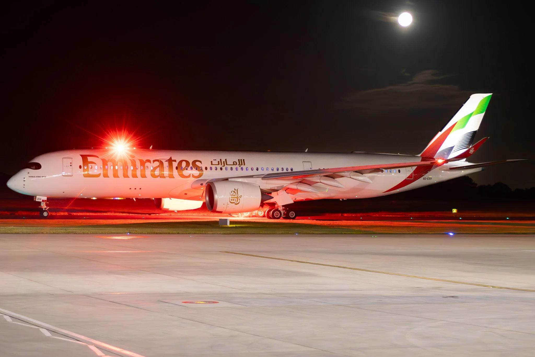 1st June 2026 - An interesting start to the month with the diversion of Emirates A350-900 A6-EXH which was operating the EK24 from EDI to DXB.  As a result of a fuel shortage at EDI, the a/c diverted to MAN for a fuel stop before departing for DXB at