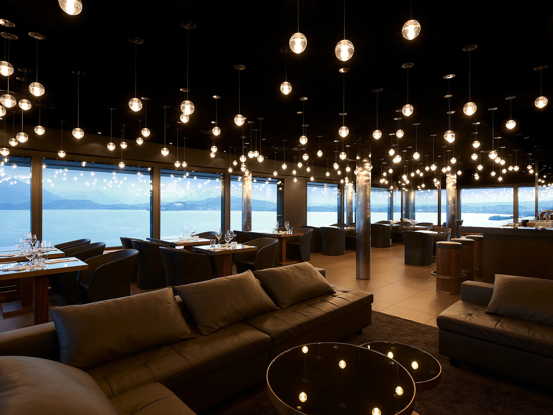 Restaurant Fotografie Zürich Peter Hebeisen | Skylounge Zug #2