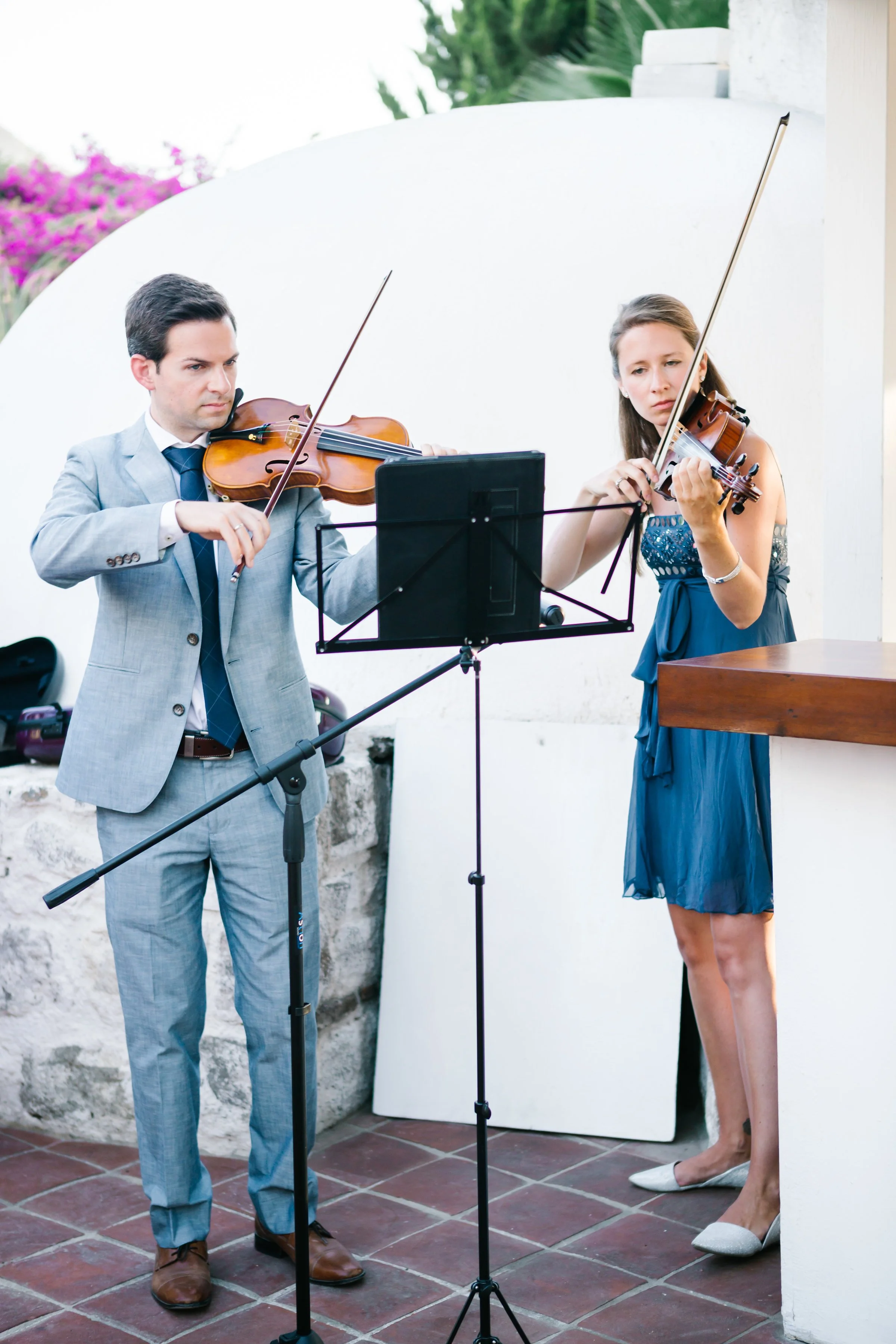 Lauren & Ben playing at Mehmet's wedding.jpeg