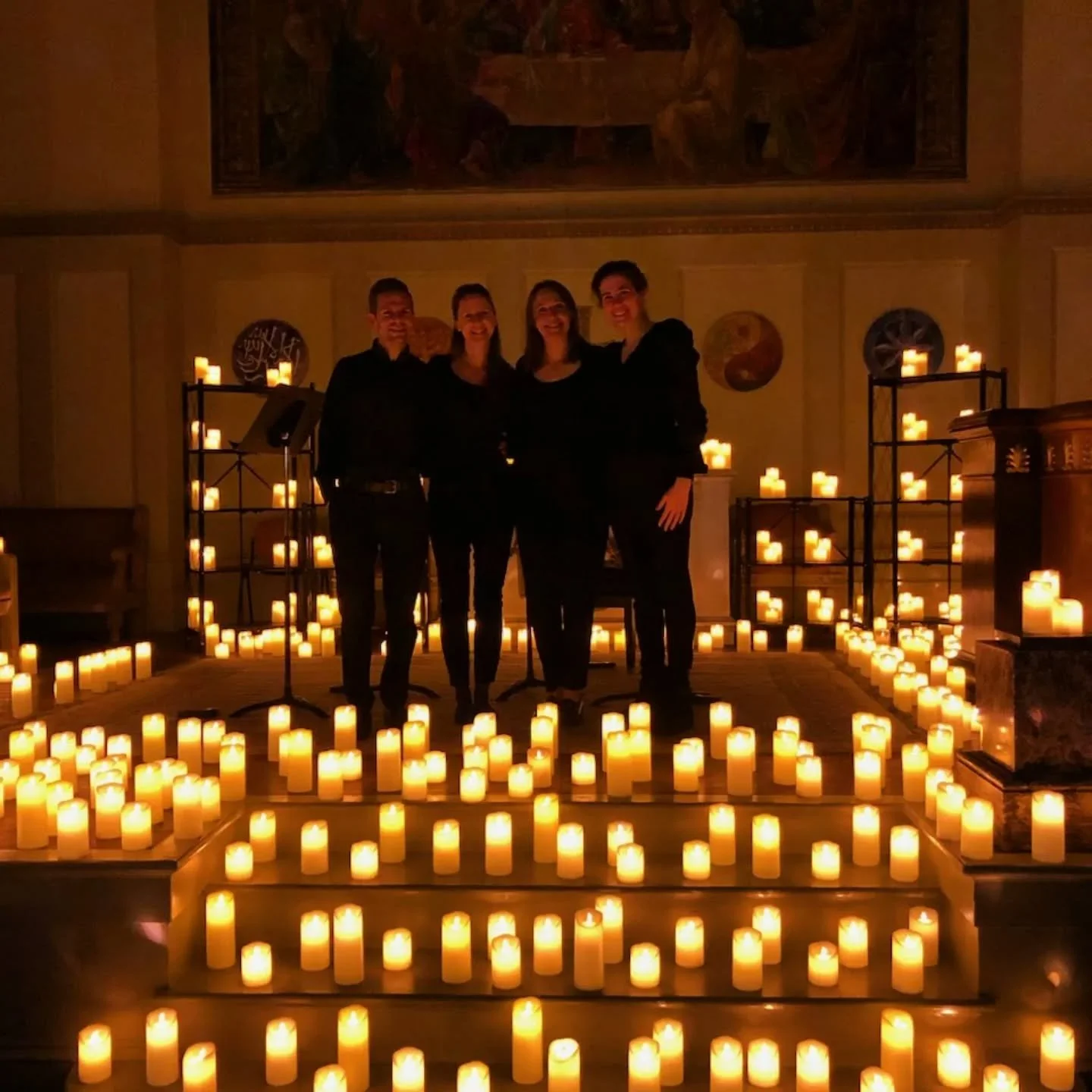Musical by candlelight, what better way to spend an evening with friends? @candlelight.concerts @fever_us